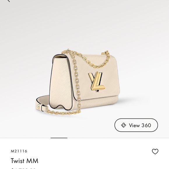 Louis Vuitton authentic twist purse - Picture 10 of 12